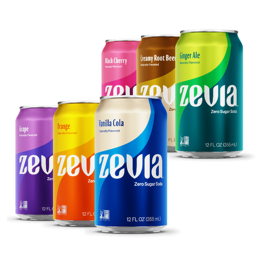 6-Flavor Rainbow Soda Variety Pack